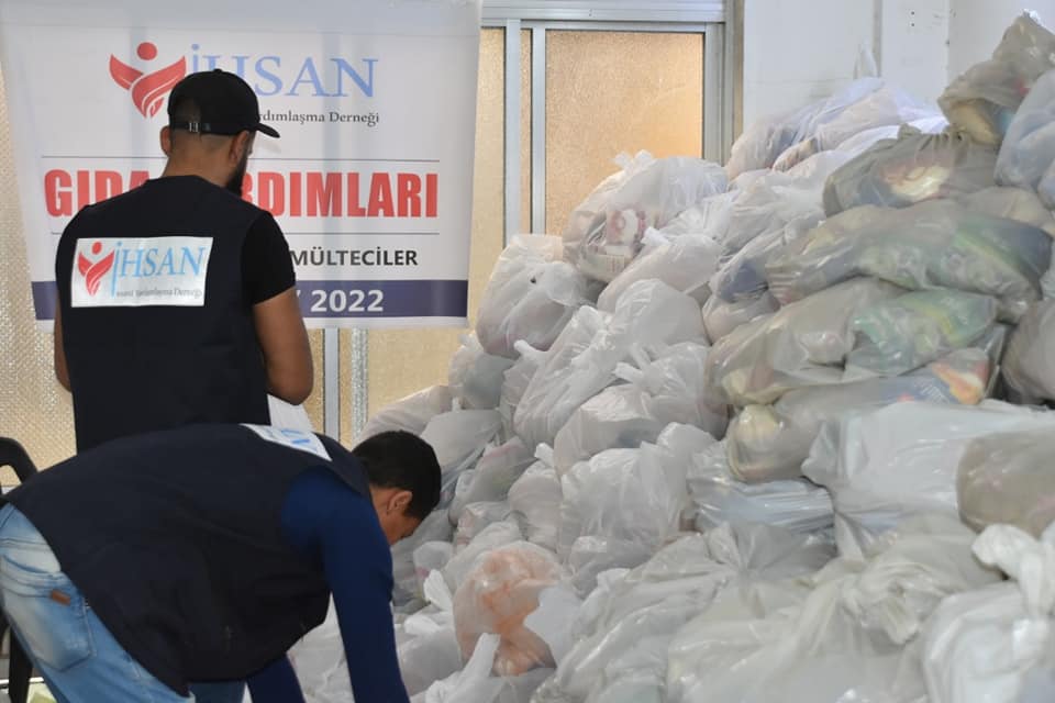 مشروع سلة رمضان الغذائية في سورية