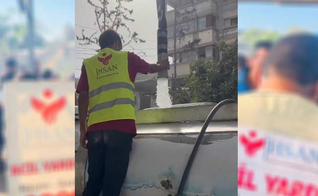 سقيا الماء في شمال قطاع غزة المحاصر