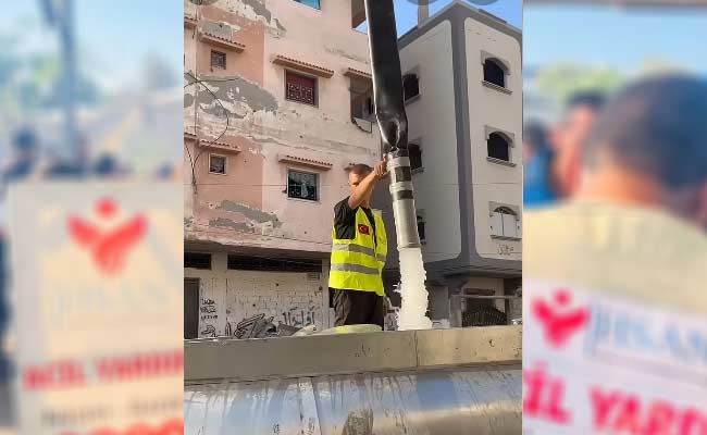 سقيا الماء في شمال القطاع المحاصر