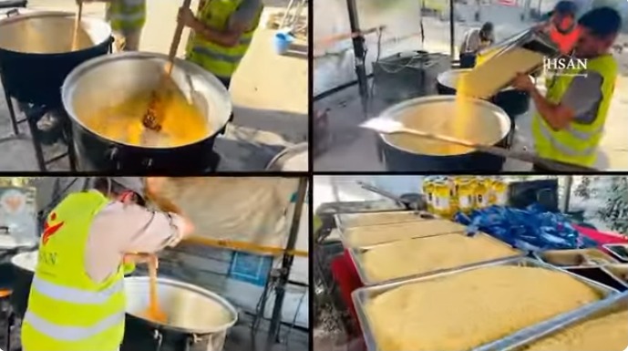 تكية إحسان للاغاثة الإنسانية في يوم العشرين من شهر أيلول لعام 2025