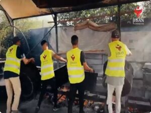 تكية إحسان للاغاثة الإنسانية في 24 أغسطس 2025 جنوب القطاع