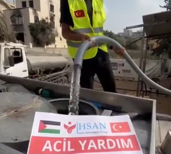 مشروع سقيا الماء مستمر شمال قطاع غزة