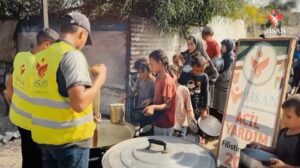 تكية إحسان للاغاثة الإنسانية يوم السابع من أغسطس 2025 جنوب قطاع غزة المحاصر