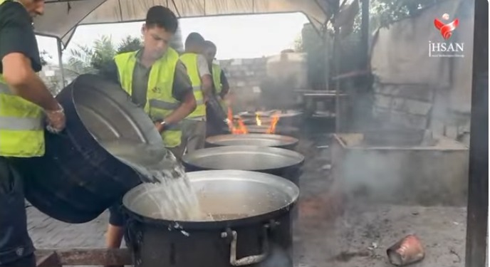 مشروع الوجبات الساخنة جنوب غزة 2/8/2025