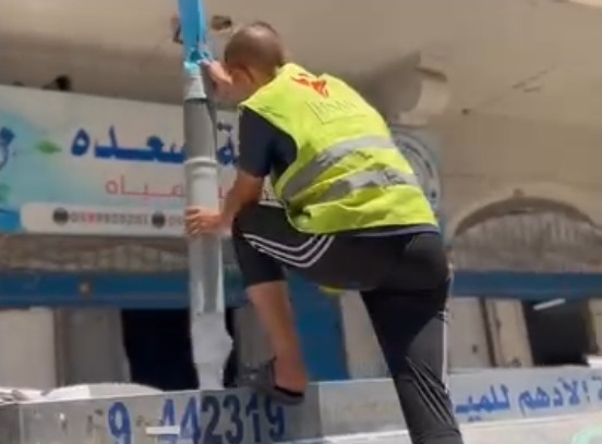 تقدم المياه الصالحة للشرب لأهلنا الصامدين شمال قطاع غزة