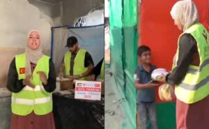 إحسان للإغاثة الإنسانية توزع خبز على عوائل جنوب قطاع غزة المحاصر