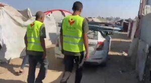 إحسان للإغاثة الإنسانية تؤهل بئر مياه في مخيم حلاوة شمال غزة ضمن برامج الاستجابة العاجلة