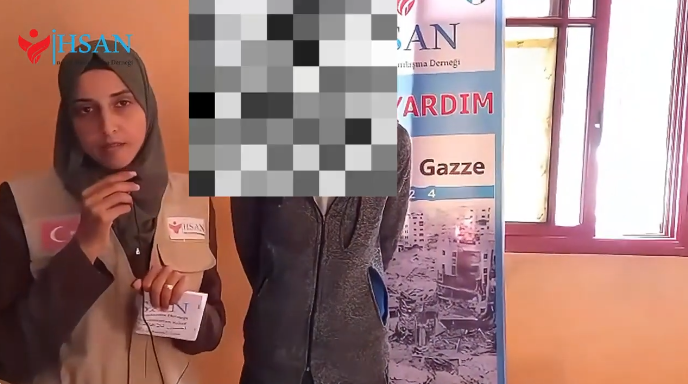 إحسان للإغاثة الإنسانية تستجيب لمناشدة إحدى العائلات في قطاع غزة