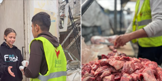 توزيع التكية الثالثة الجمعة 21 رمضان