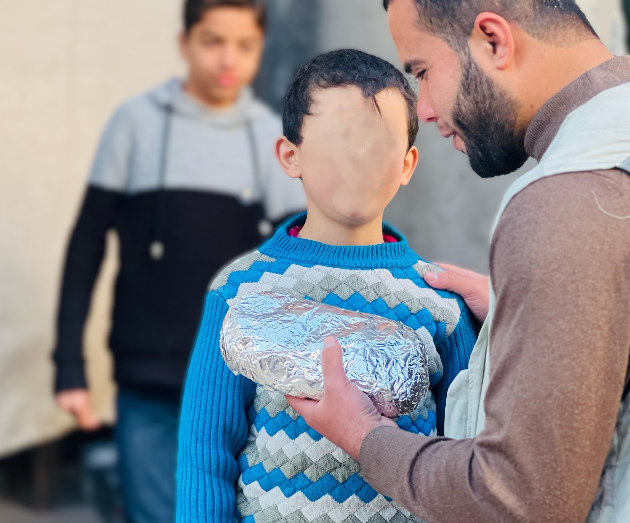 تقديم الوجبات الساخنة اليومية الثلاثاء 25 شباط/فبراير