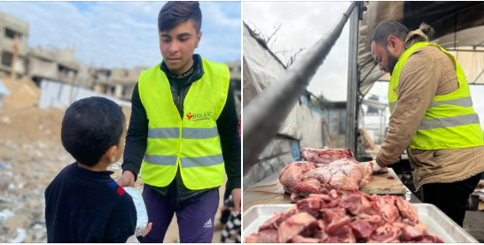 توزيع الطعام ضمن مشروع إفطار الصائم في تكية الطعام رقم 3 الجمعة 7 رمضان