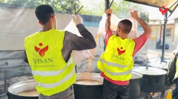 تكية إحسان للاغاثة الإنسانية يوم الجمعة 20 يونيو 2025